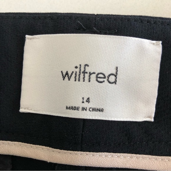 Aritzia Wilfred tie front high waisted pants - Picture 7 of 14